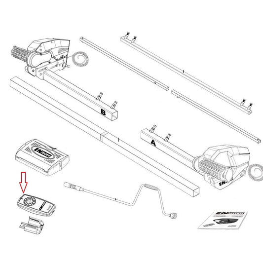 Enduro Afstandsbediening EM303A+/305+/405SM