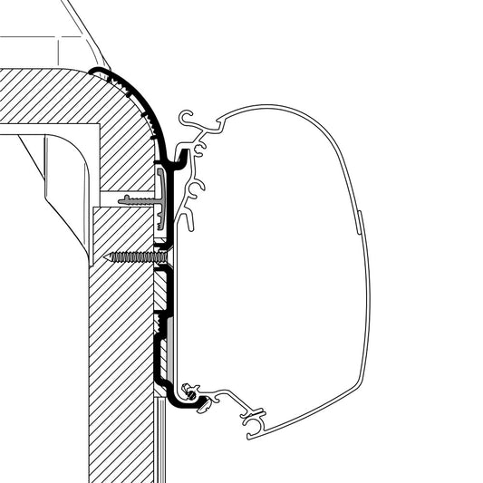 Thule Bürstner Ixeo T680 Adapter 400
