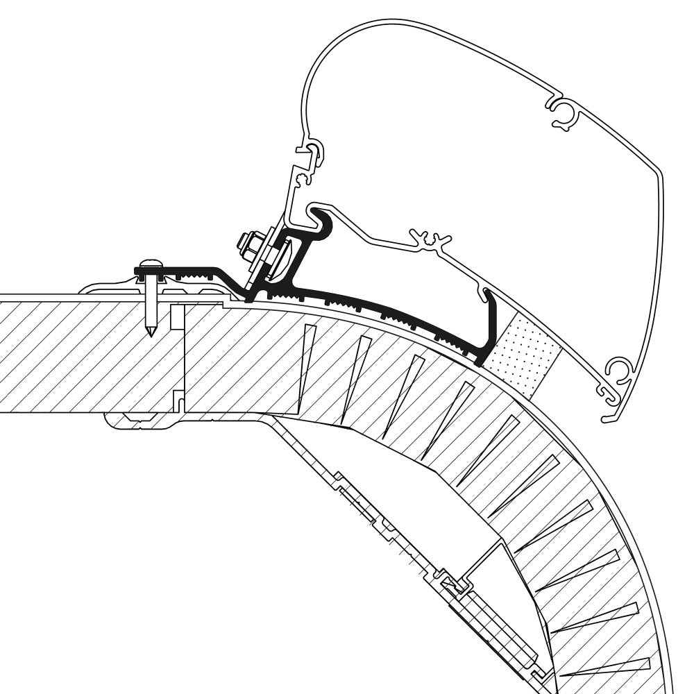 Thule Laika Kreos Roof Adapter