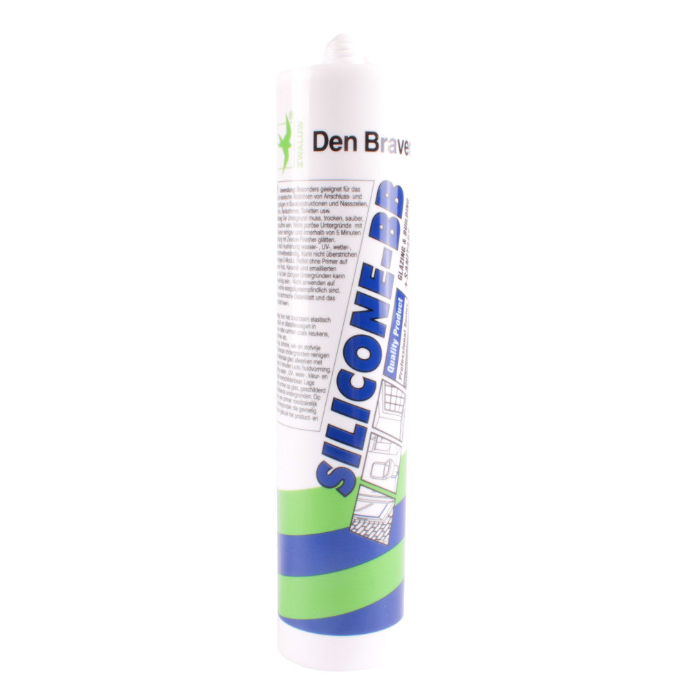 Den Braven Siliconenkit BB+Sanitair Transparant-Grijs 310ml