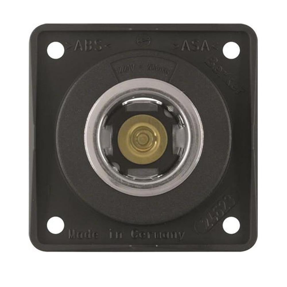 Berker Contactdoos 12V Groot Inbouw Antraciet Mat
