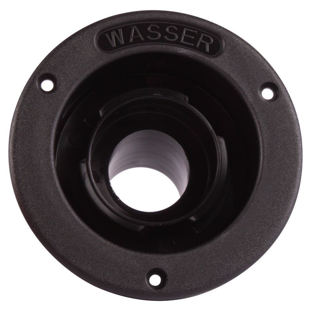 Watervulopening 40mm met Slot Zwart