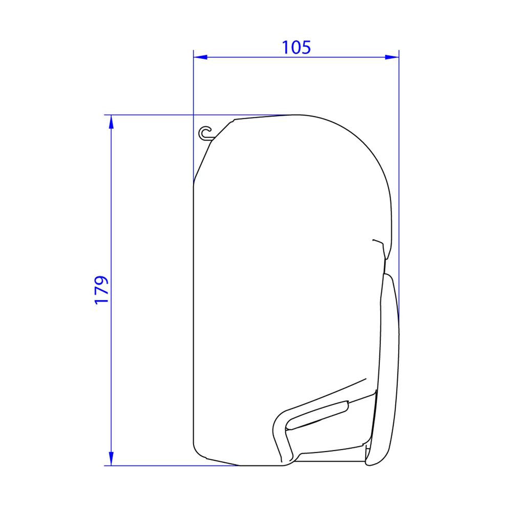 Thule 8000 230V 550 Wit-Uni White