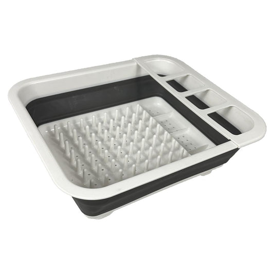 ViaMondo Afdruiprek Opvouwbaar Grijs/Wit