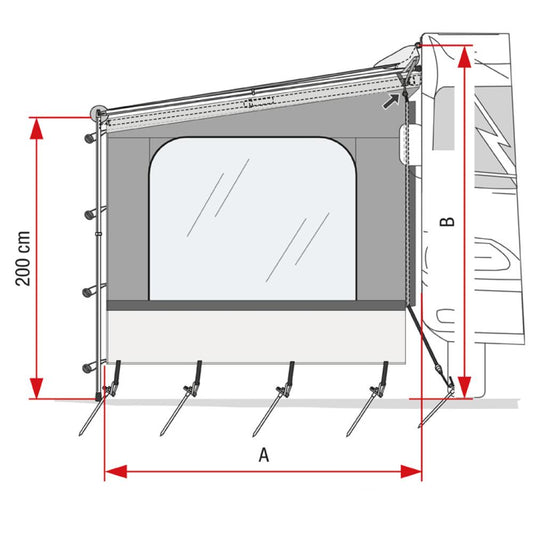 Fiamma Side W Pro CaravanStore/F35
