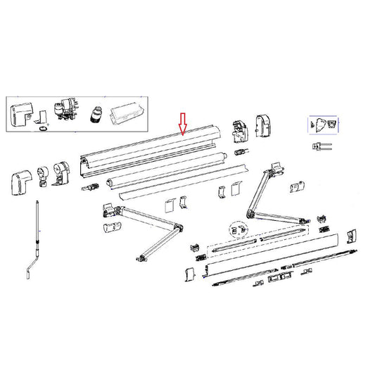 Thule Main Housing 5200 3.00 Wit