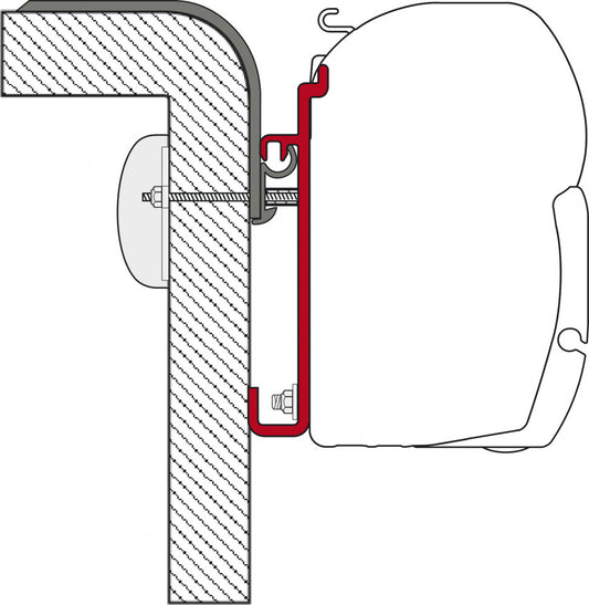Fiamma Rapido Adapter 350 F45