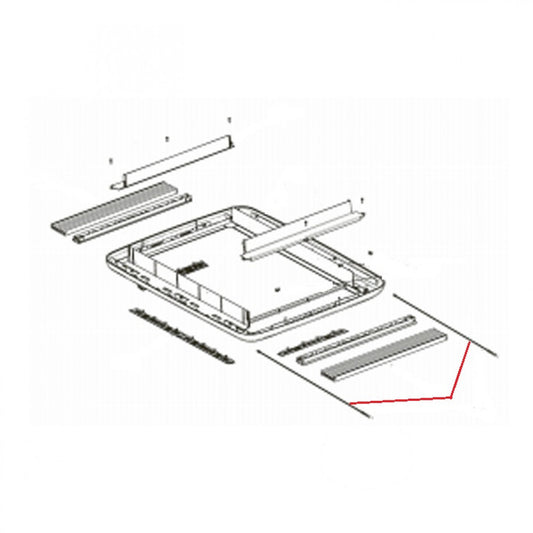 Dometic Midi Heki Snoergeleiding