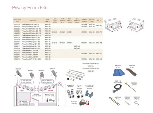 Fiamma Kit Fast Clip