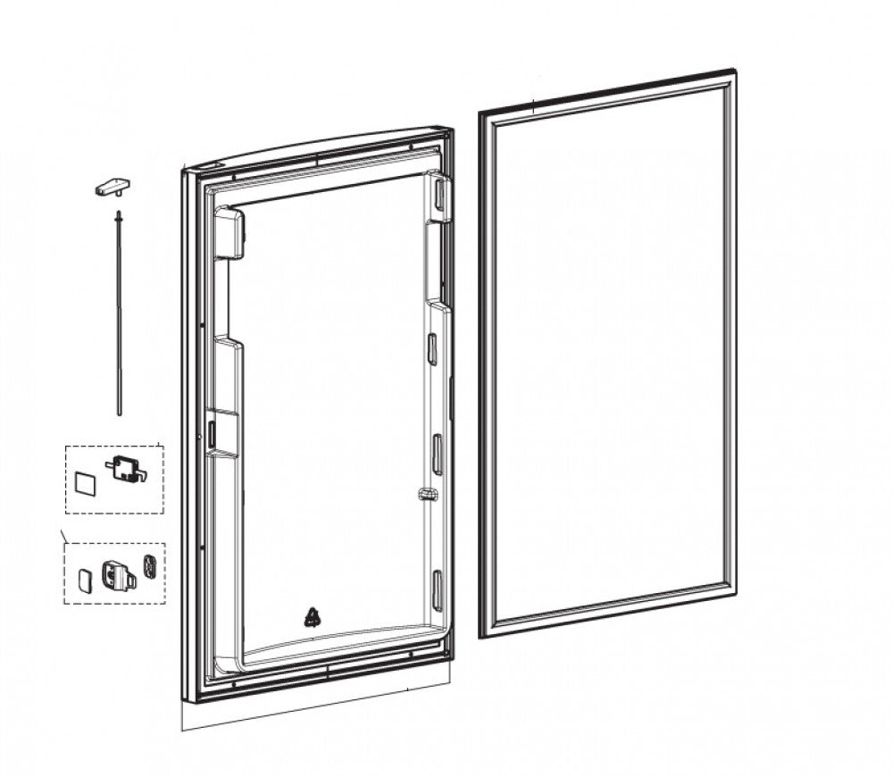 Dometic Door complete service 525x758 RMS8550