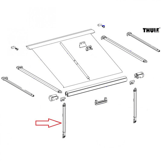 Thule Support Arm 1200 2.60