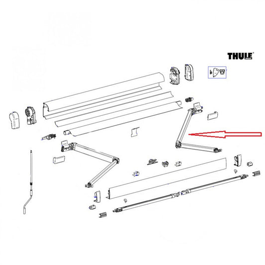 Thule Knikarm RH 4900 4.00/4.50