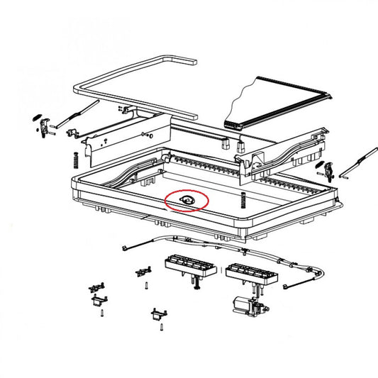 Dometic Midi Heki Drukknop