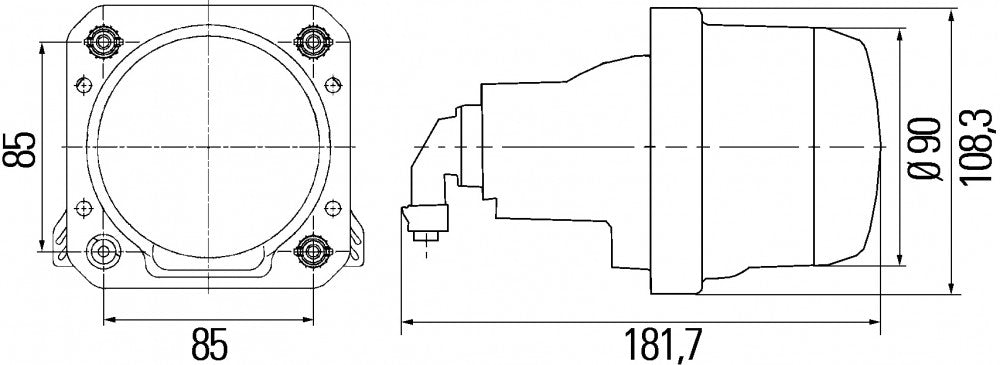 Hella Dimlicht Premium H7
