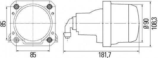 Hella Dimlicht Premium H7