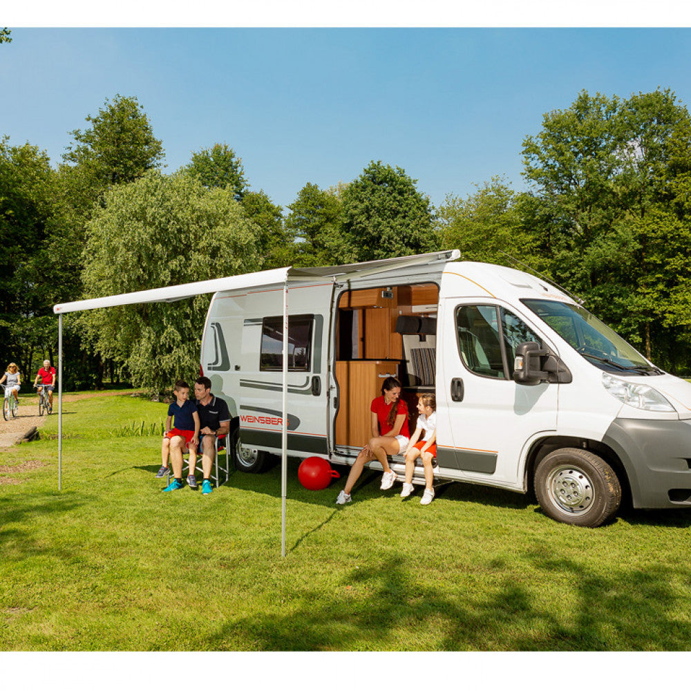 Fiamma F80S 450 Polar White-Royal Grey