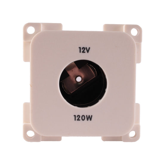 Presto Contactdoos 12V Groot Inbouw S-10.000 Wit