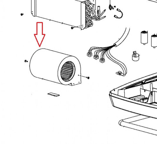 Dometic B1900 ventilatorwiel