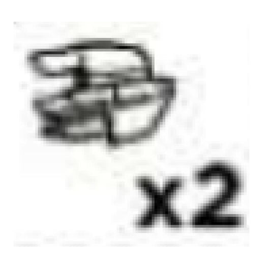 Thule VeloTrack Endcap Fatbike Rail L+R