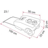 Fiamma Vuilwatertank Roll-Tank 23W