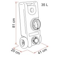 Fiamma Schoonwatertank Roll-Tank 40F