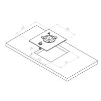 Navy Load Kookplaat 1-Pits 325x289