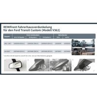 Remifront 4 Ford Transit Custom V362 >2018