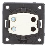 Berker Aan/Uitschakelaar Flow/Pure Inbouw RVS Mat 230V