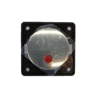 Berker Aan/Uitschakelaar Flow/Pure met Lampje Inbouw Chroom Hoogglans 12V