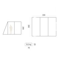 Trigano Busvoortent Bivouac Car