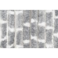 Arisol Chenille Gordijn 56x185 Grijs/Wit