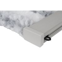 Arisol Chenille Gordijn 56x185 Grijs/Wit