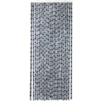 Arisol Chenille Gordijn 56x185 Blauw/Grijs