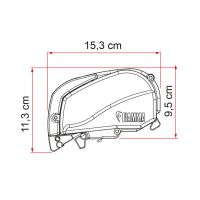 Fiamma F80S Ducato 400 Deep Black-Royal Grey