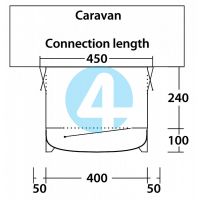 Corsair 400SA Caravanvoortent