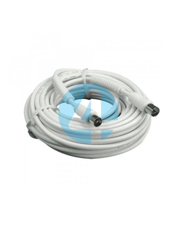 Coaxkabel 10mtr Male/Female Stekker