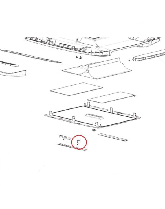Dometic B1600 Knopset Thermostaat