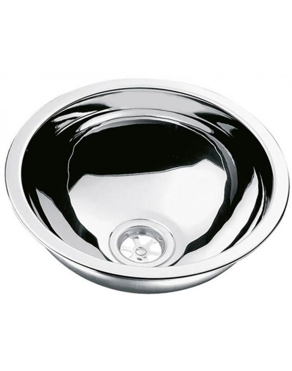 Navy Load Spoelbak Rond RVS Ø30–Ø33