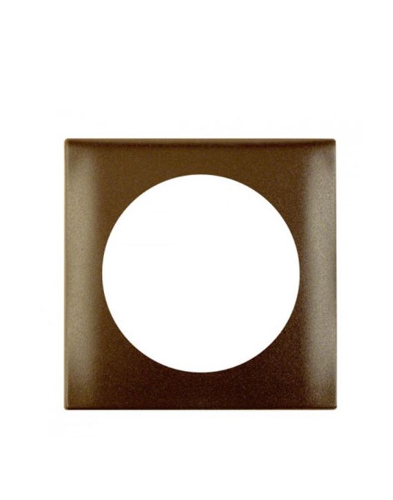 Berker Afdekraam Flow 1-Vaks Bruin Mat