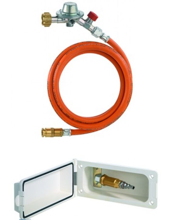 GOK Gasinbouwdoos Set Langwerpig Wit