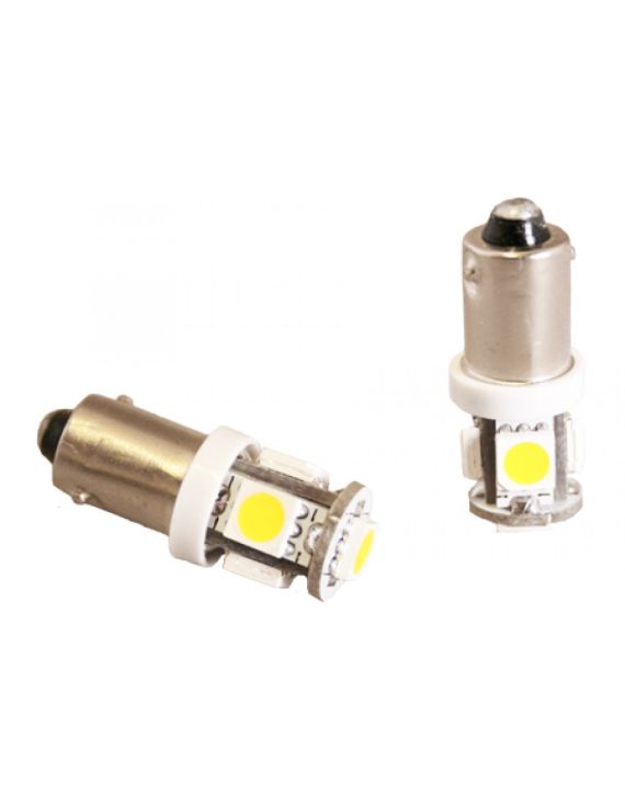 Lamp LED BA9S 0.5W/41Lumen/5Leds
