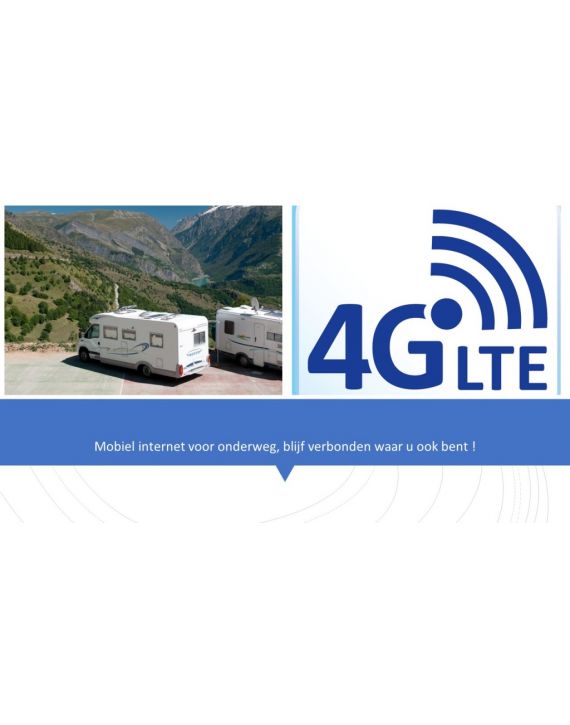 ZTE MF293N LTE 4G/wifi router + 4G antenne set