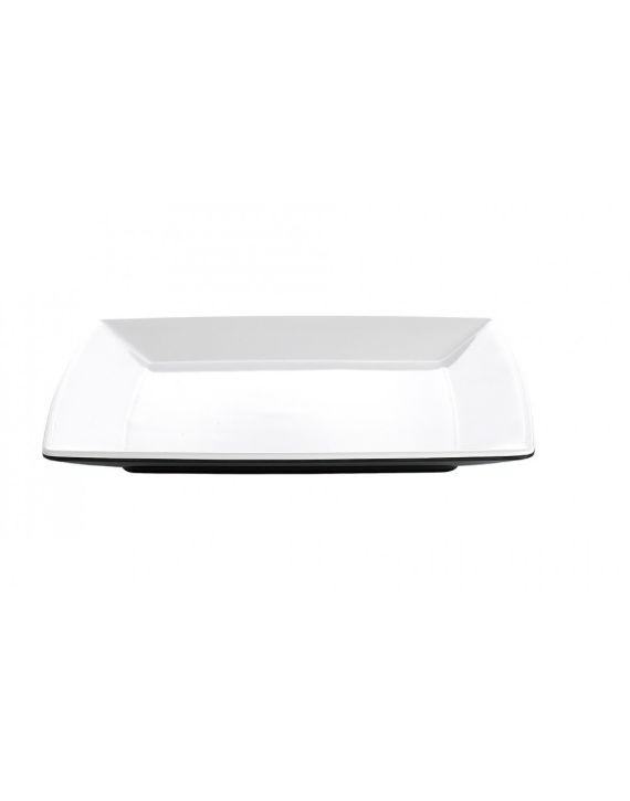Gimex Quadrato Zwart Borden 20cm