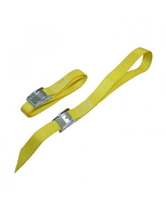 Spanband 150cm geel set a 2 stuks