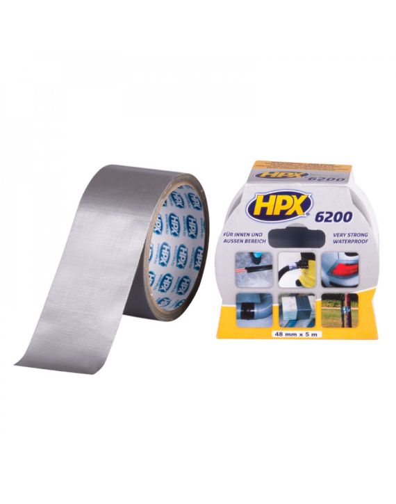 HPX 6200 Reparatie Tape 48mmx5mtr Zilver