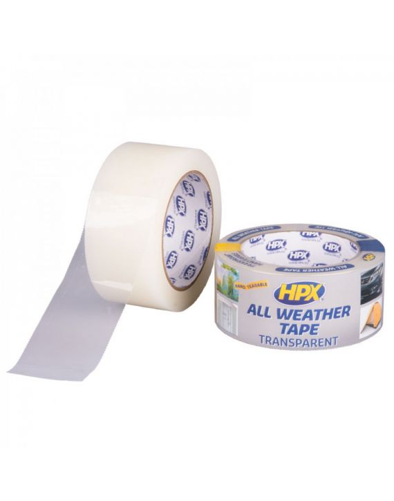 All Weather Tape Transparant 25m