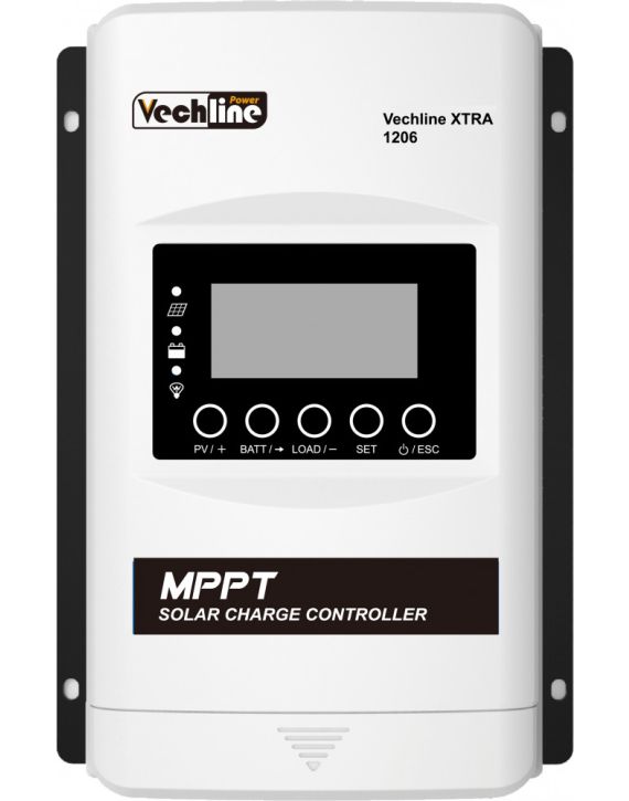 Vechline Laadregelaar MPPT Display XTRA 1206 10A