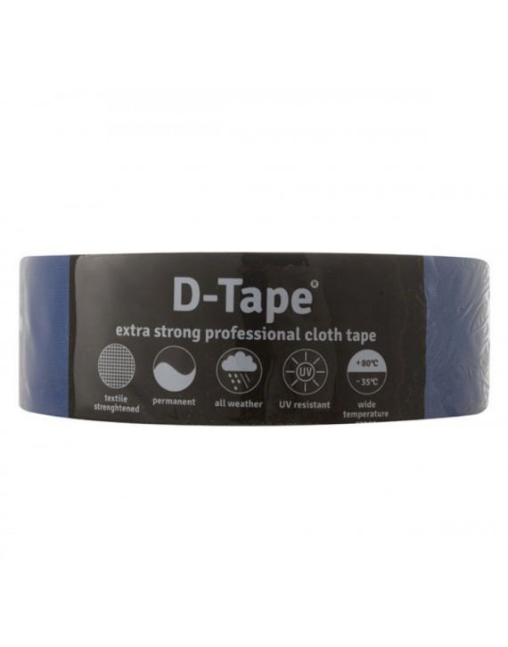 Delta 1 tape permanent 50m x 50mm blauw