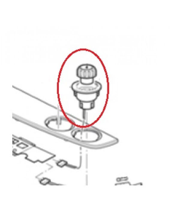 Truma Knop Chroom S3004/S5004