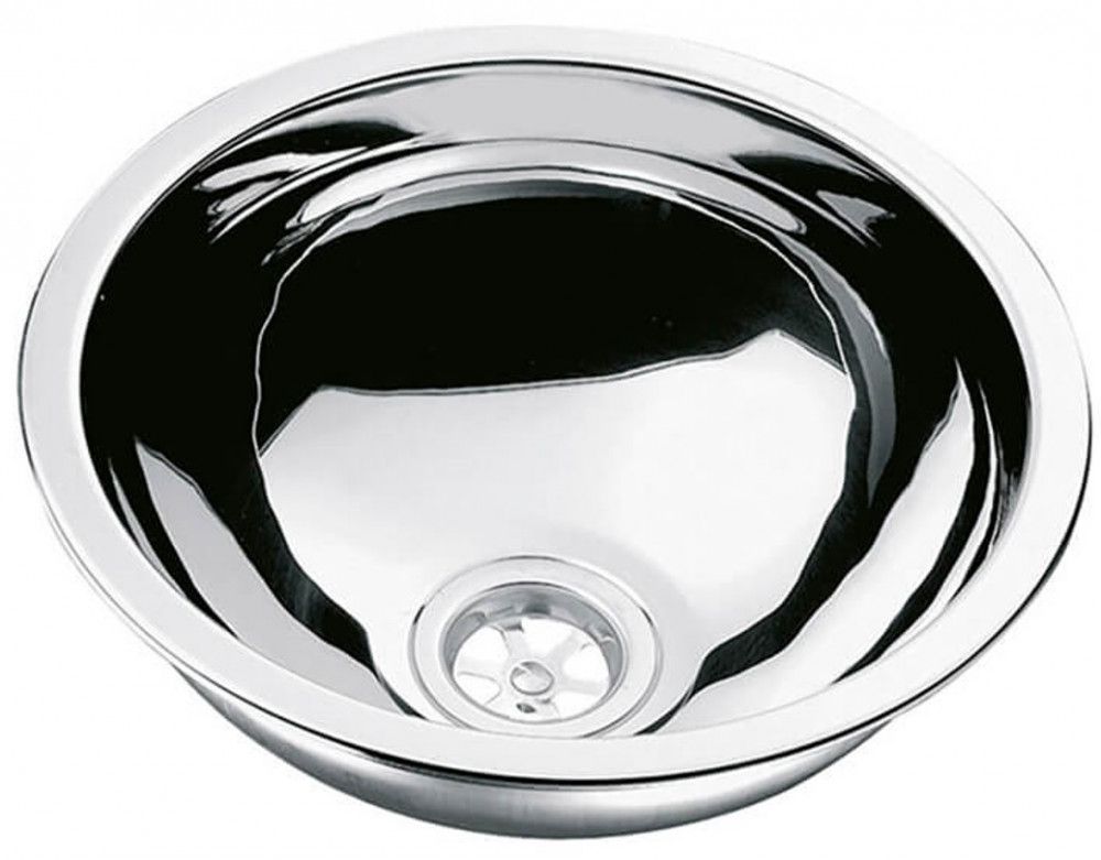 Navy Load Spoelbak Rond RVS Ø30–Ø33